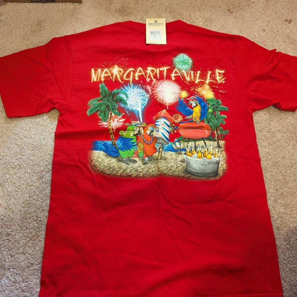 Margaritaville Fireworks T-Shirt NWT size Small